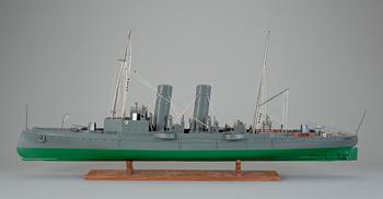 FARTYGSMODELL, torpedkryssaren "Psilander", 2000-tal.