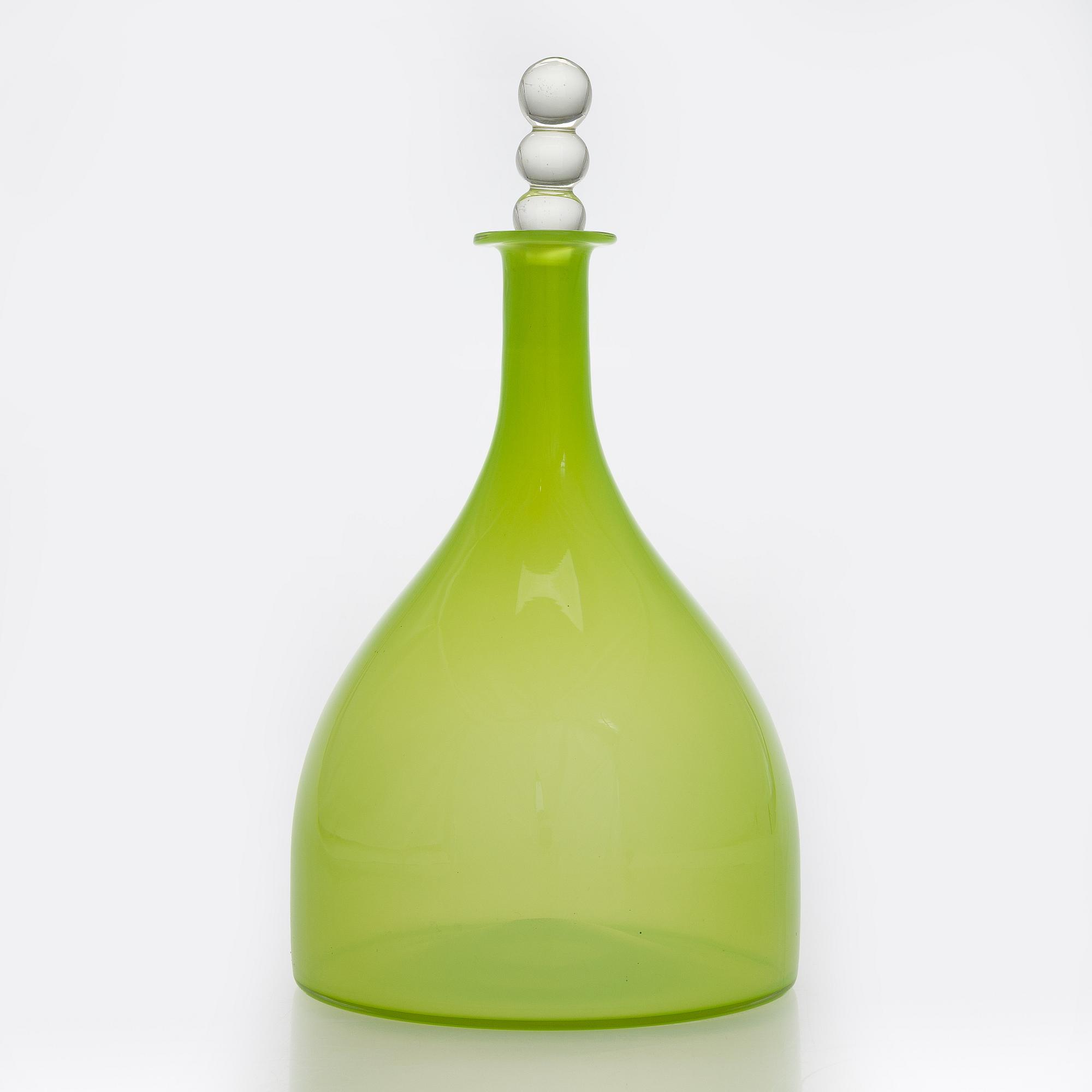 Nanny Still, karahvi, "Tzarina", signeerattu Riihimäen Lasi Oy Nanny Still.