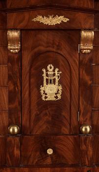 A Swedish Empire secretaire by J. Öman, master 1815.