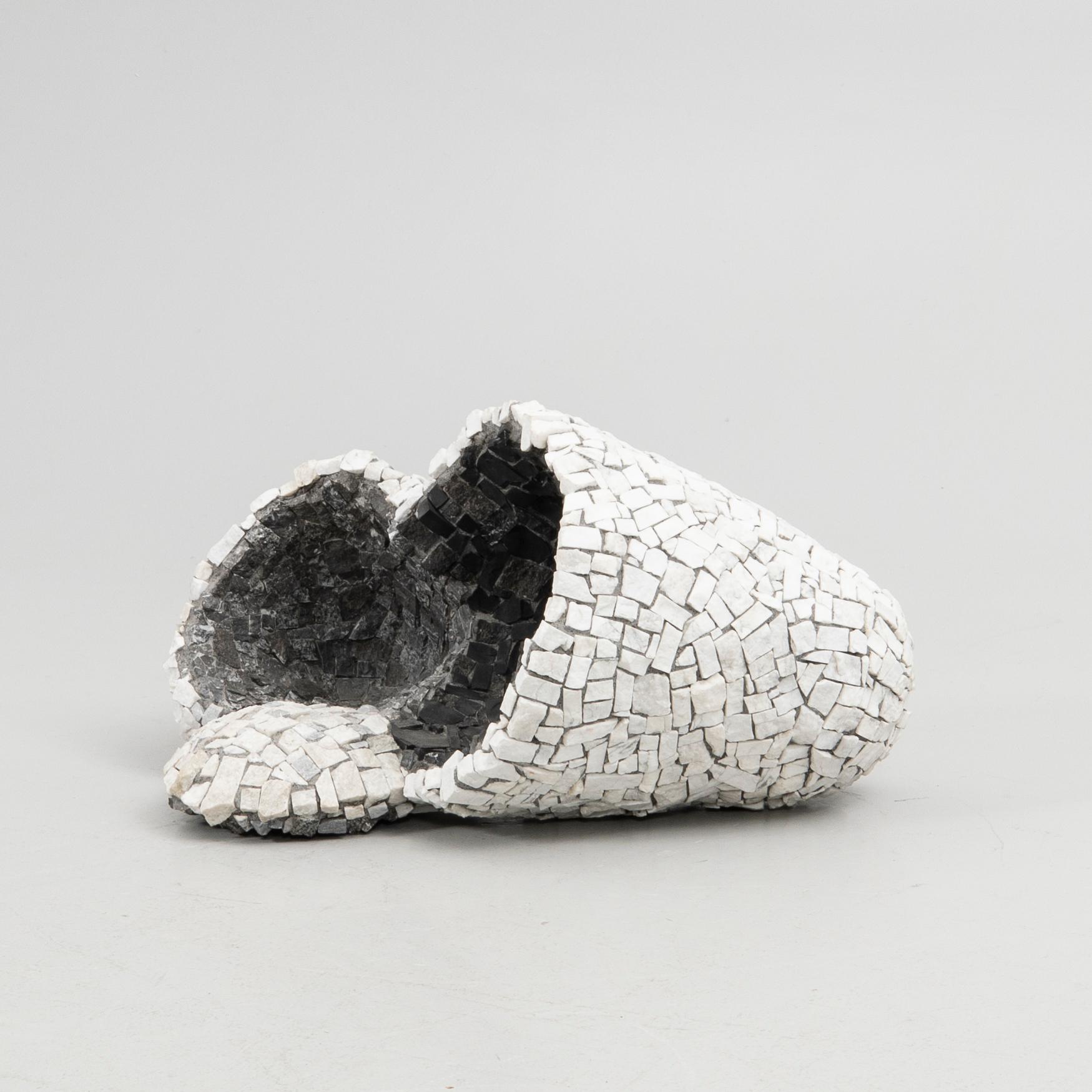 Gert Marcus, sculpture, "Triple convexity - concavity".