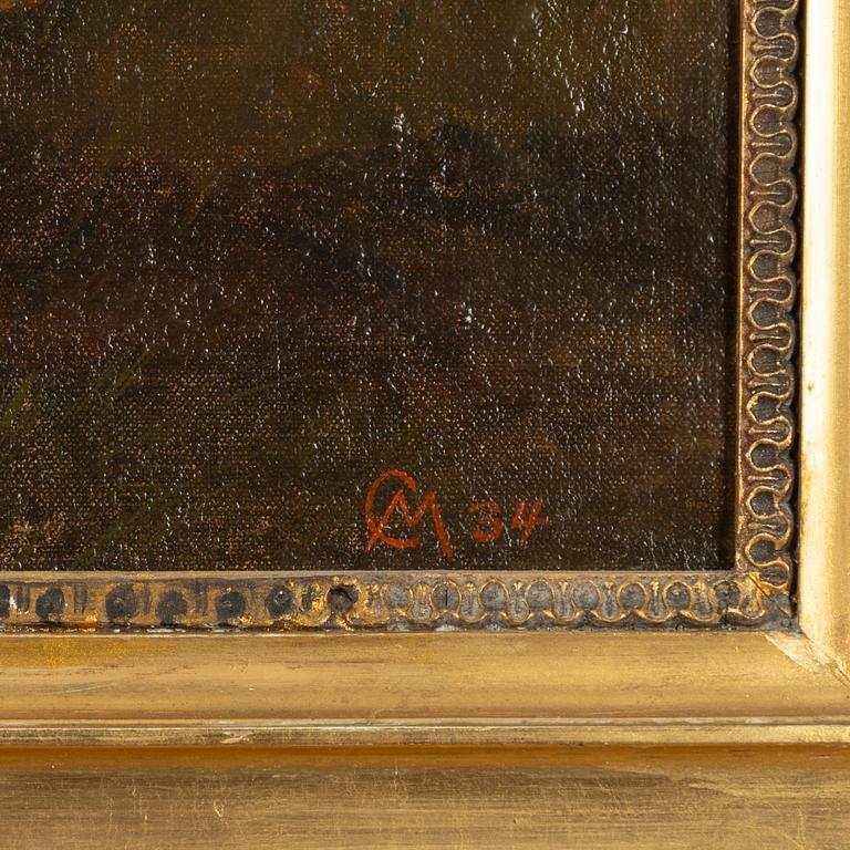 English school, 20th century, Hunting dogs.