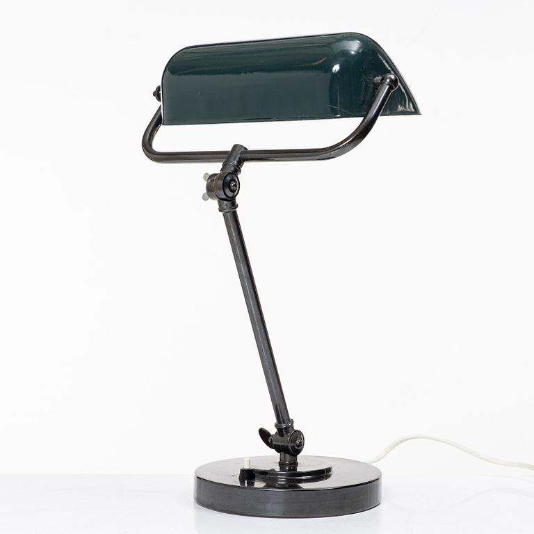 Böhlmarks, desk lamp, no. B218, 1920s.