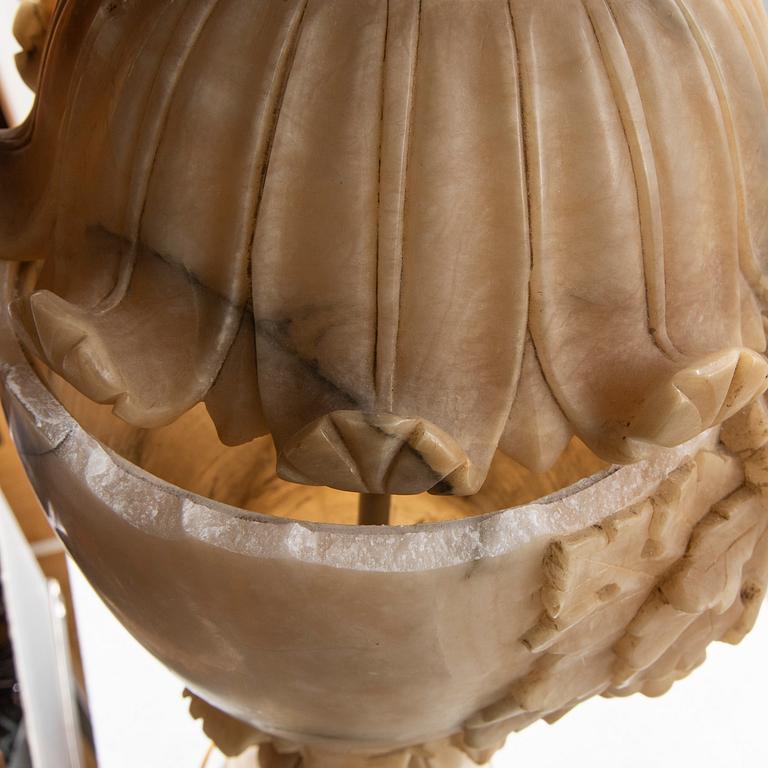 Bordslampor ett par, 1800-tal.