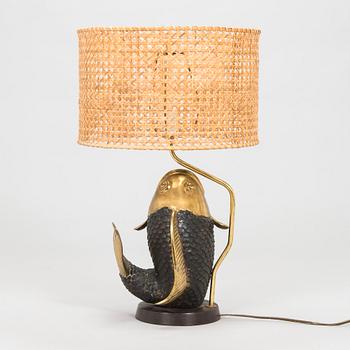 A 1960s/70s tablelamp.