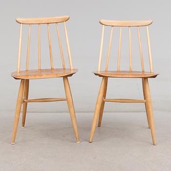 STOLAR, 1 par, "Fanett", Ilmari Tapiovaara, Edsbyverken, 1950-tal.