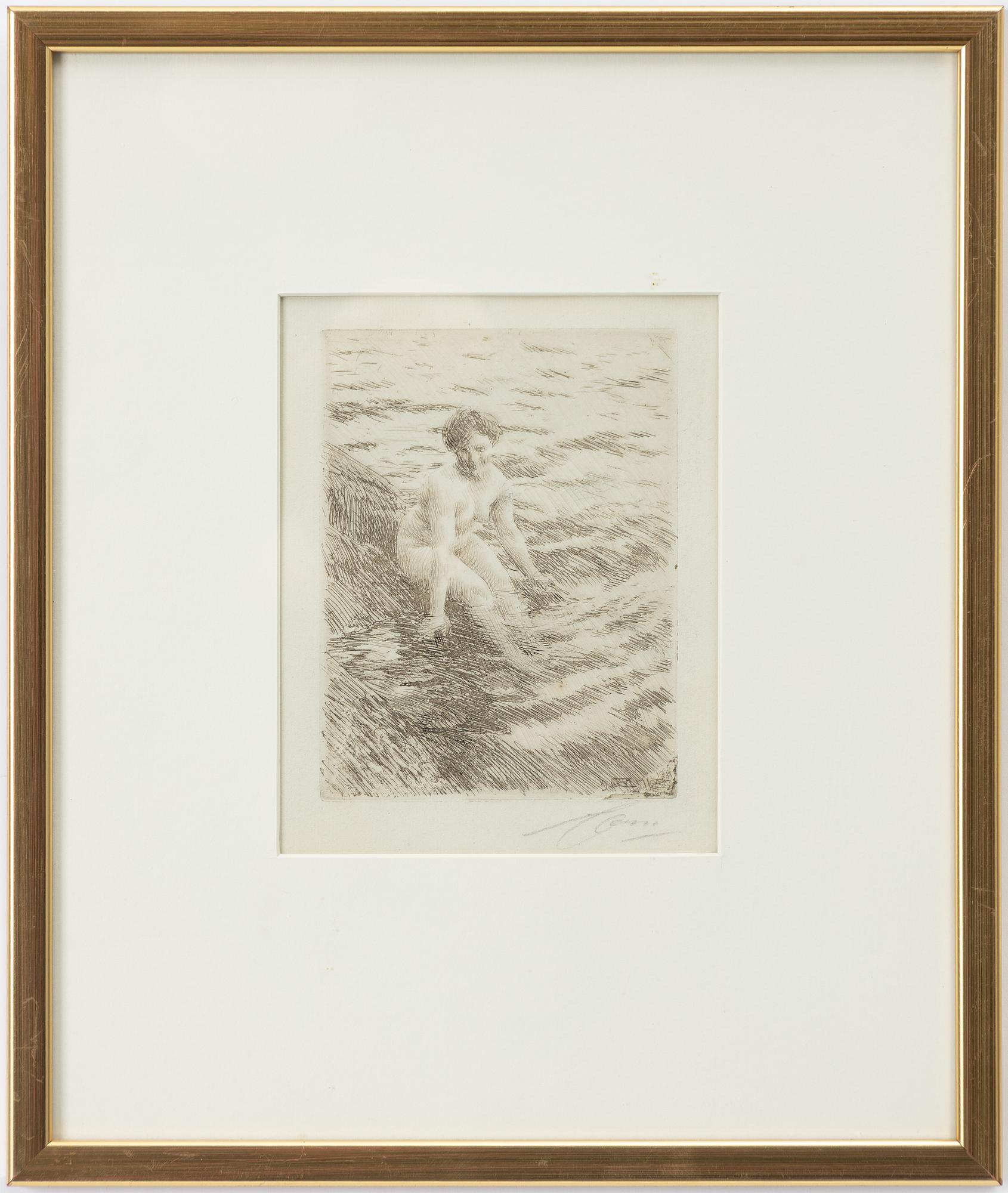 Anders Zorn, "Vått".