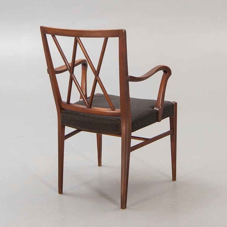 Nordiska Kompaniet, Karmstol, "Lawrence", NK, Sweden Modern, 1940-tal.