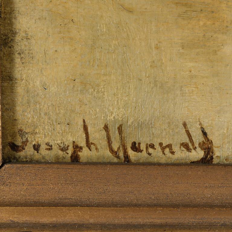JOSEPH W. YARNOLD, olja på duk, signerad.