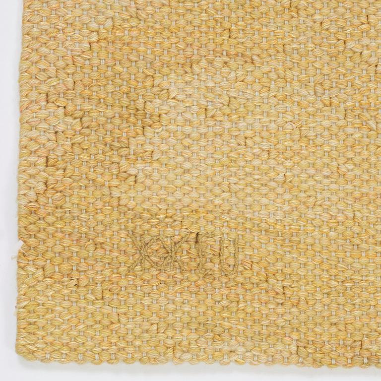 Hans Fredholm, TAPESTRY. "Prismatisk Konfiguration". Tapestry weave. 137,5 x 94 cm. Signed HAV EU Hans Fredholm.