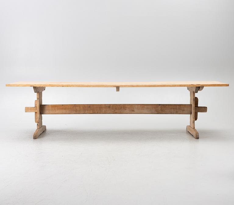 Goat table, folk art, Jämtland, 19th century.