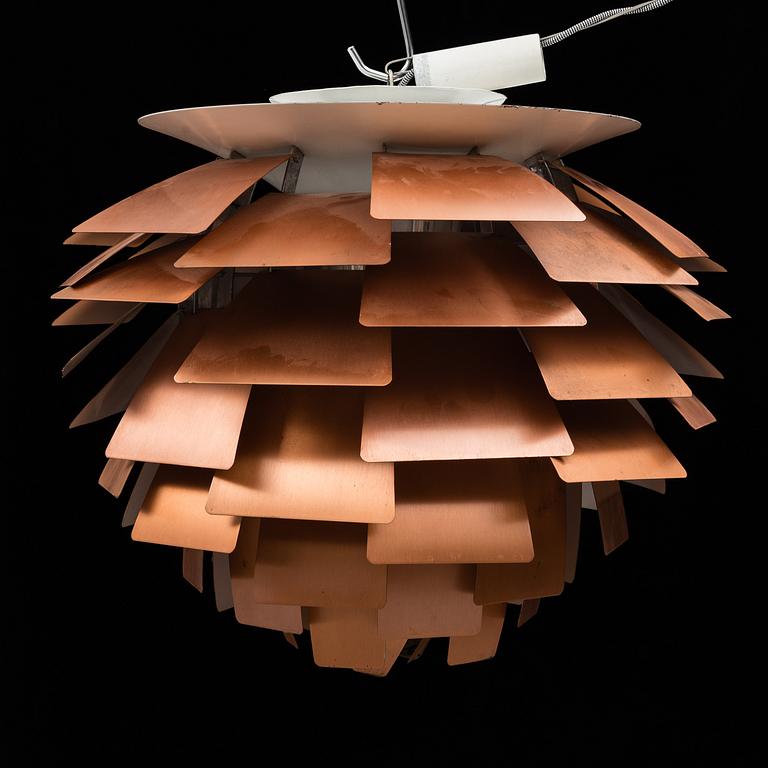 POUL HENNINGSEN, a 'PH-Kotte / PH Artichoke' ceiling light, for Louis Poulsen, Denmark, designed in1958.