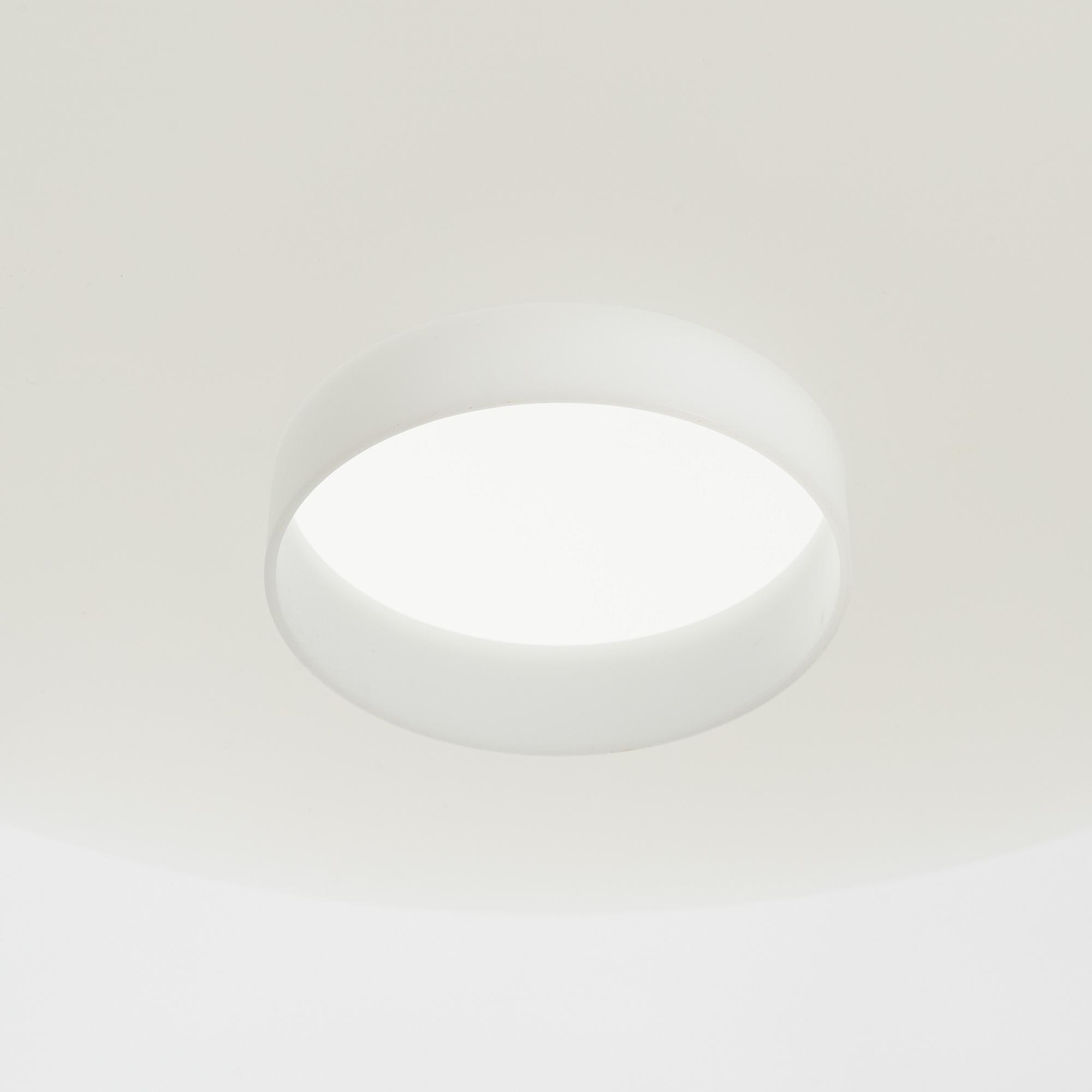 Uno & Östen Kristiansson, a pair of "Ufo", ceiling lamps, Luxus, Vittsjö, 1960-70.