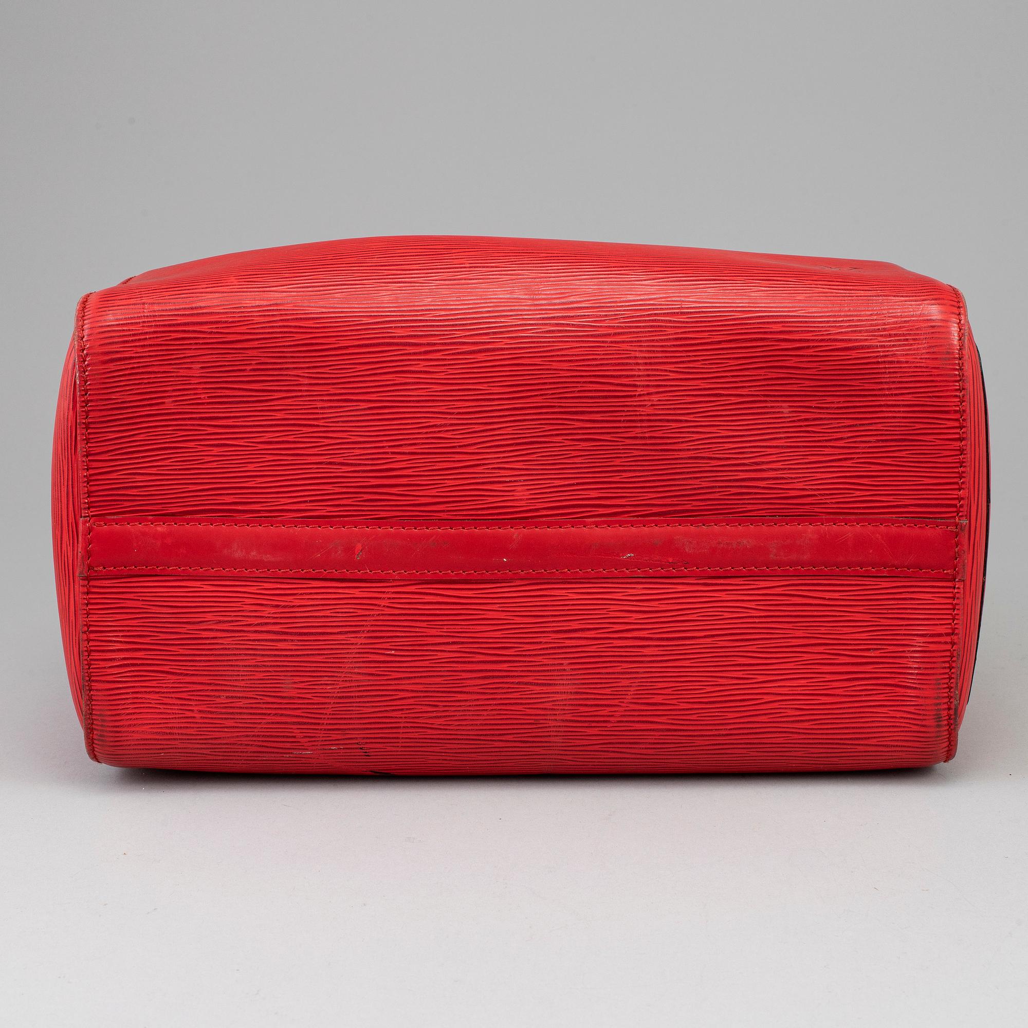 LOUIS VUITTON, 'Speedy Epi 30'.