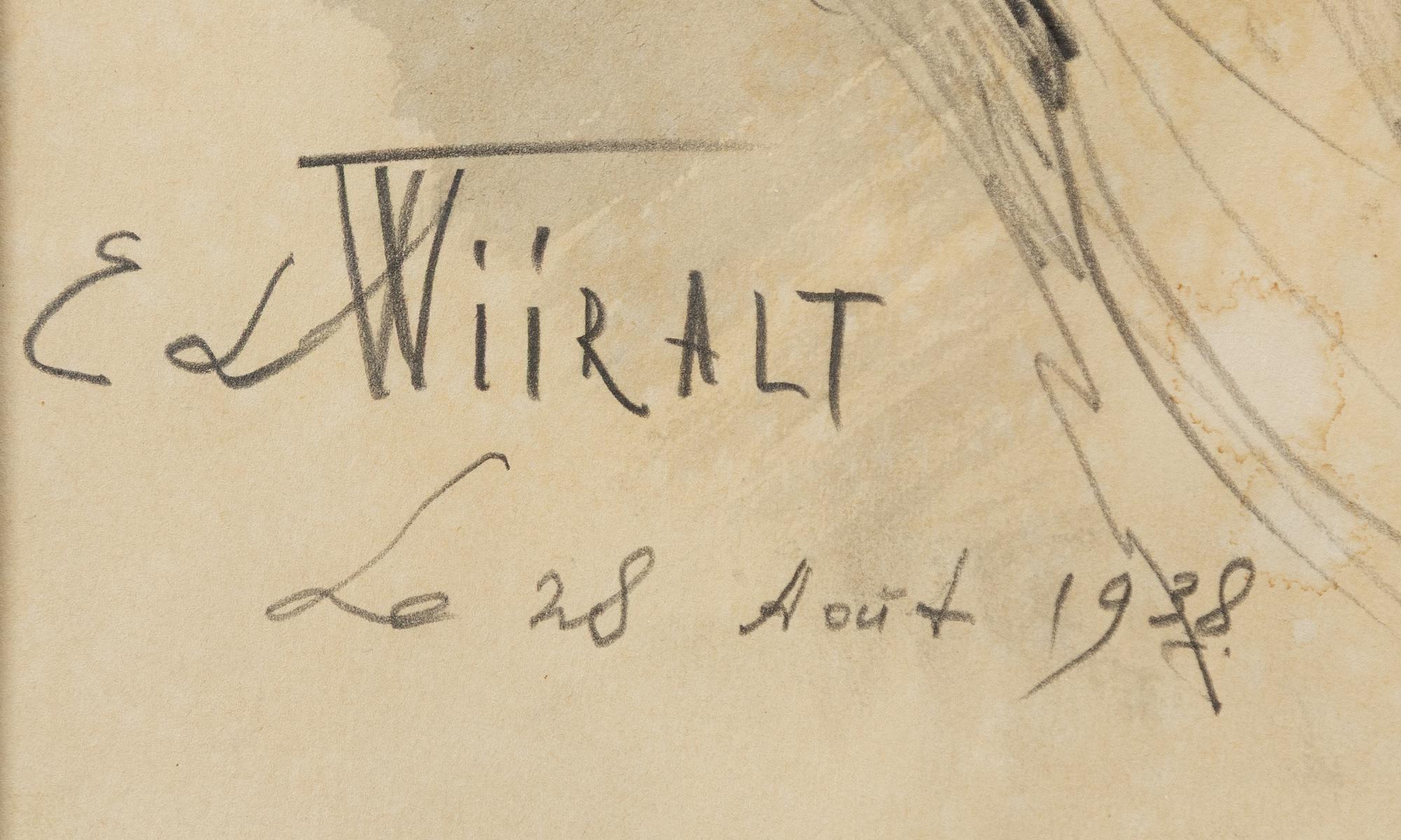 Eduard Wiiralt, Vana berber (Old berber).