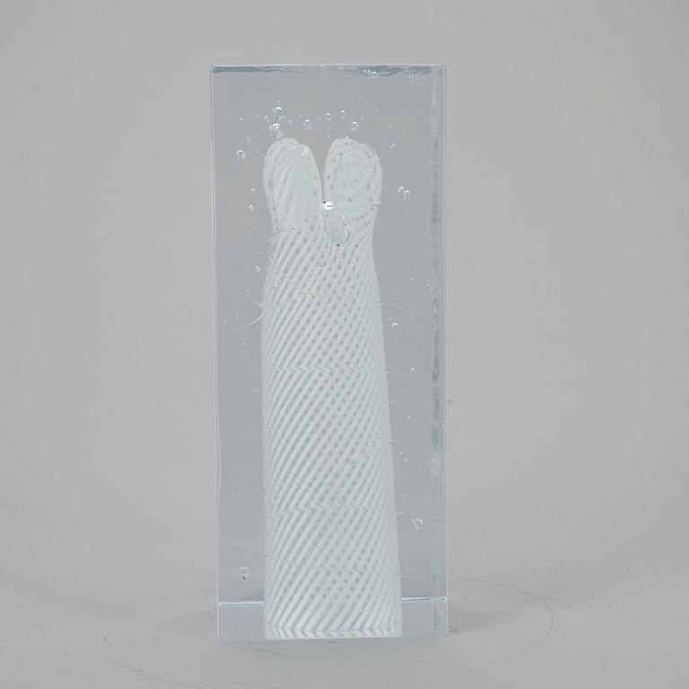 KONSTGLAS, Oiva Toikka, osignerad.
