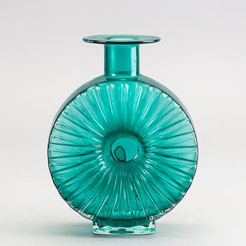 HELENA TYNELL, flaska, glas, "Solflaska", Riihimäen Lasi Oy, 1900-talets mitt / andra hälft.