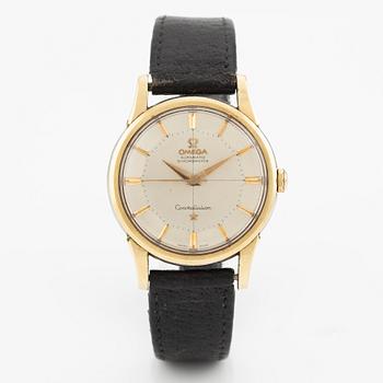 Omega, Constellation, Chronometer, "Pie-Pan", armbandsur, 34 mm.