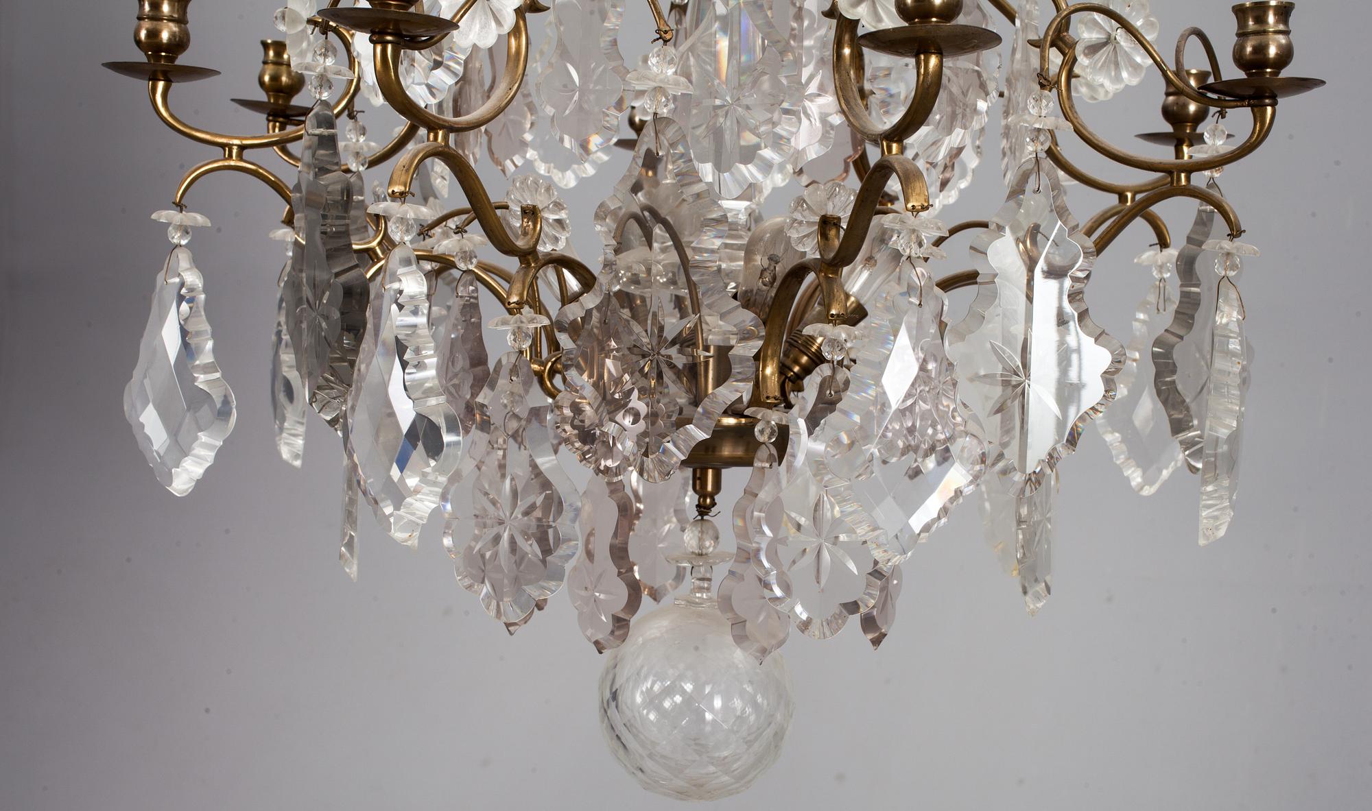 LJUSKRONA, rokokostil, 1900-talets början.