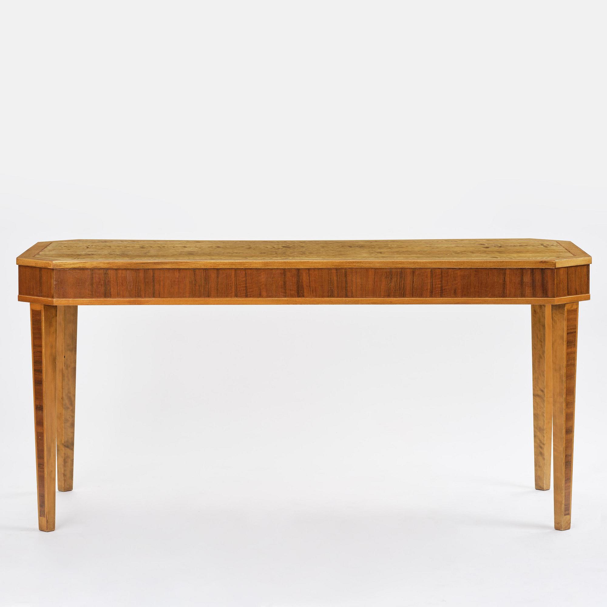 Carl Malmsten, a rare "Rosendal" desk, Nordiska Kompaniet, 1931.
