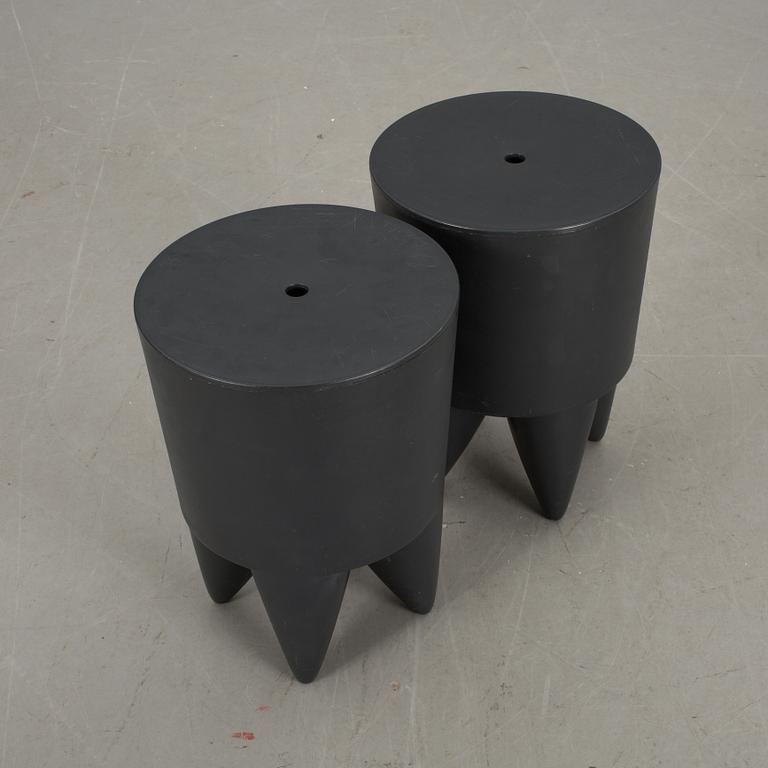 PALL med FÖRVARING, ett par, "BuBu", Philippe Starck, 2000-tal.