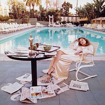 249. Terry O'Neill, "Faye Dunaway, Hollywood, 1977".