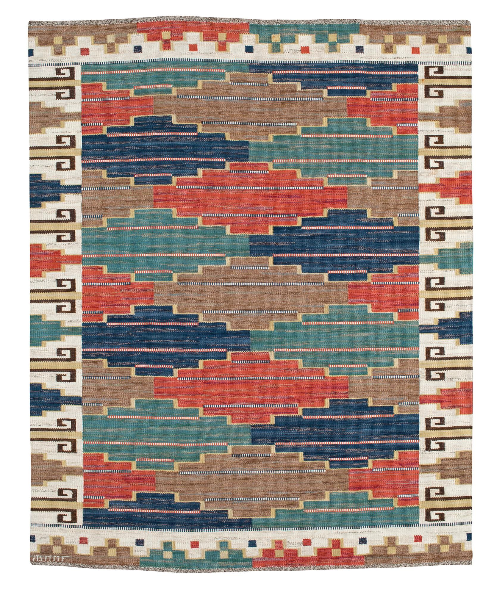 MATTA. "Blå heden". Rölakan. 249,5 x 201,5 cm. Signerad AB MMF.