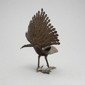 RÖKELSEKAR, brons. Kina, 1800-talets slut.