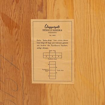 A 'Bebe' chest of drawers/cabinet, Waggeryds möbelfabrik, mid 20th Century.