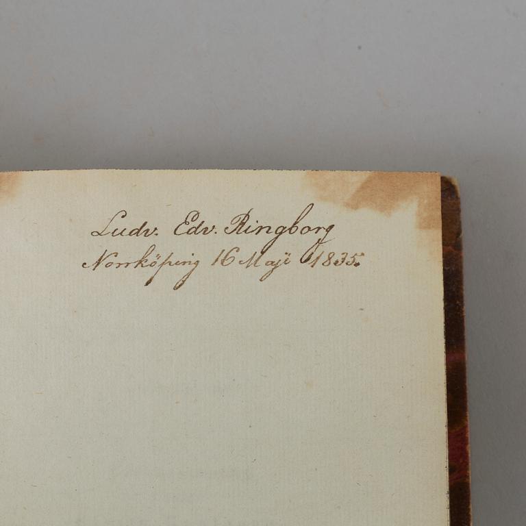 BÖCKER: 11 volymer, Verldshistoria, C F Becker, Uppsala 1833.