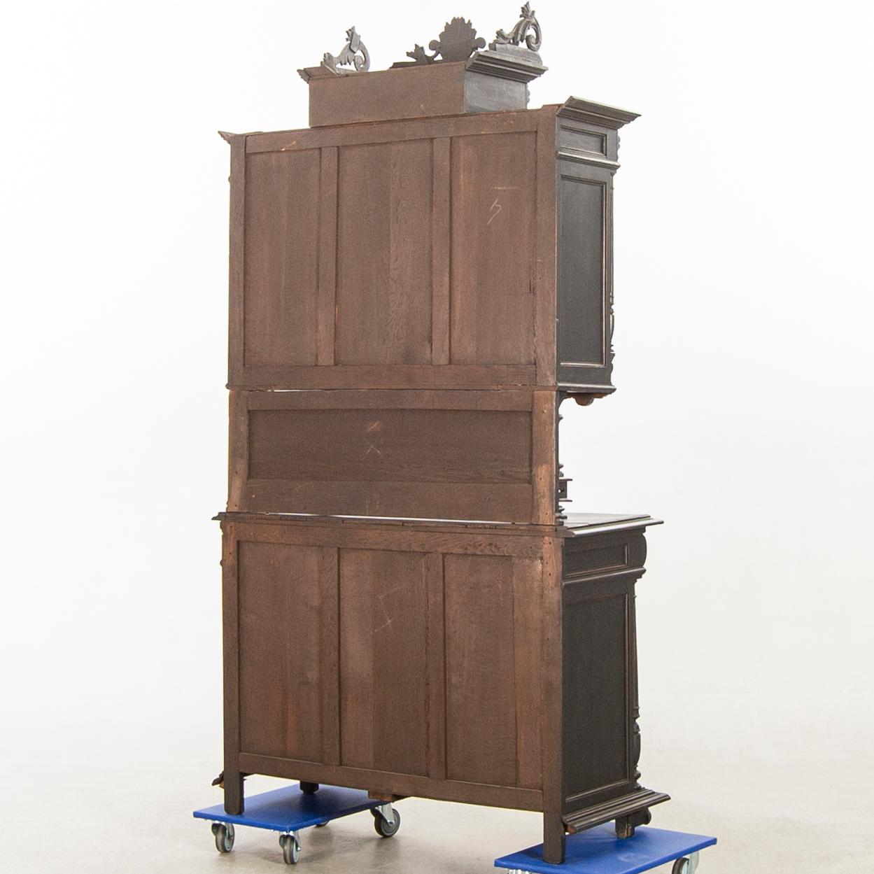 A neo-renaisssance styel cupboard first half of the 20th century.