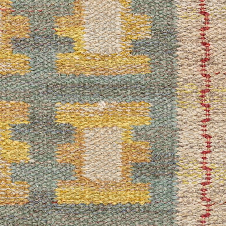 Edna Martin, a carpet, flat weave, c 206 x 158 cm, unsigned.