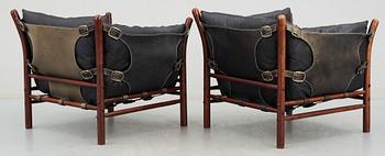 FÅTÖLJER, ett par, Arne Norell "Ilona", 1900-talets fjärde kvartal.