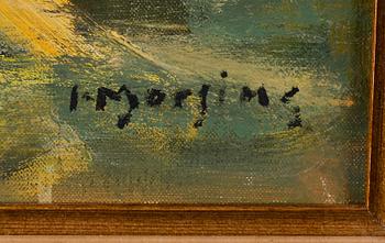 IVAR MORSING, olja på duk, signerad.