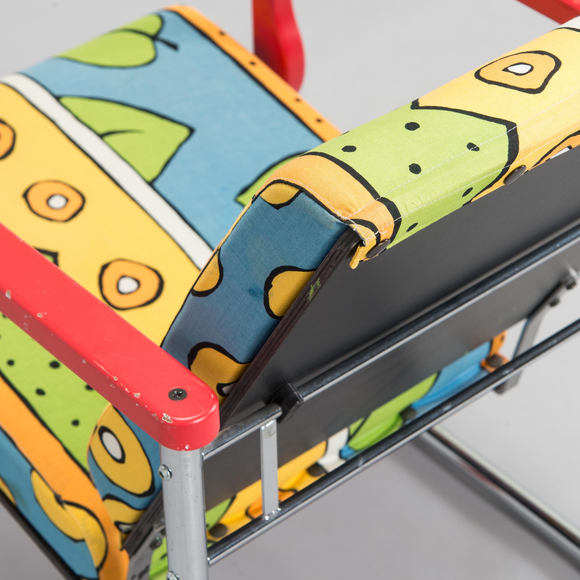 Yrjö Kukkapuro, Nojatuoli, "Experiment", Avarte, 1980-luku.