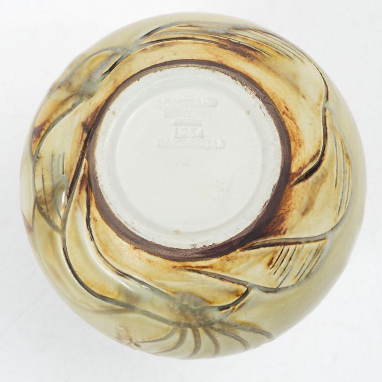 Gertrud Lönegren, a stoneware vase, Rörstrand 1930s-40s.