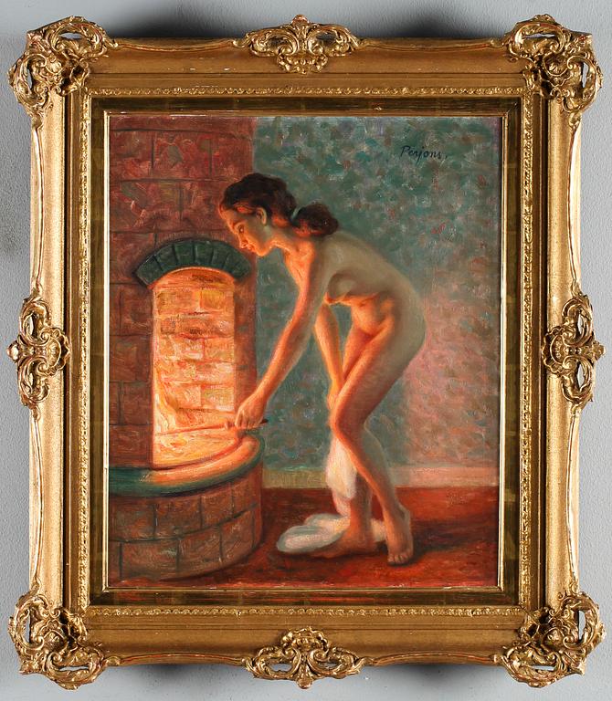 PER-HILDING PERJONS, olja på duk, signerad.