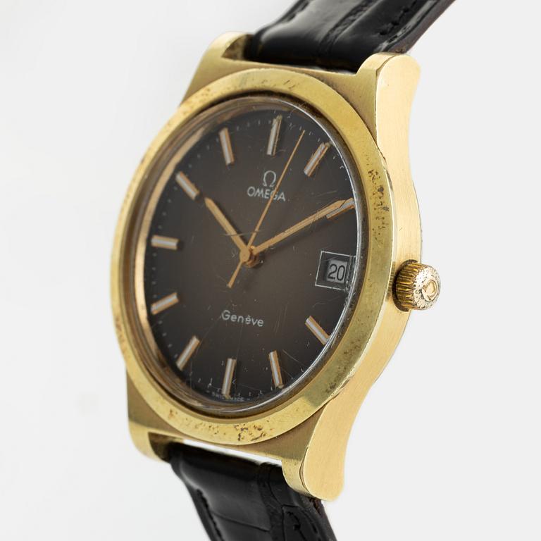 Omega, Geneve, wristwatch, 36 mm.
