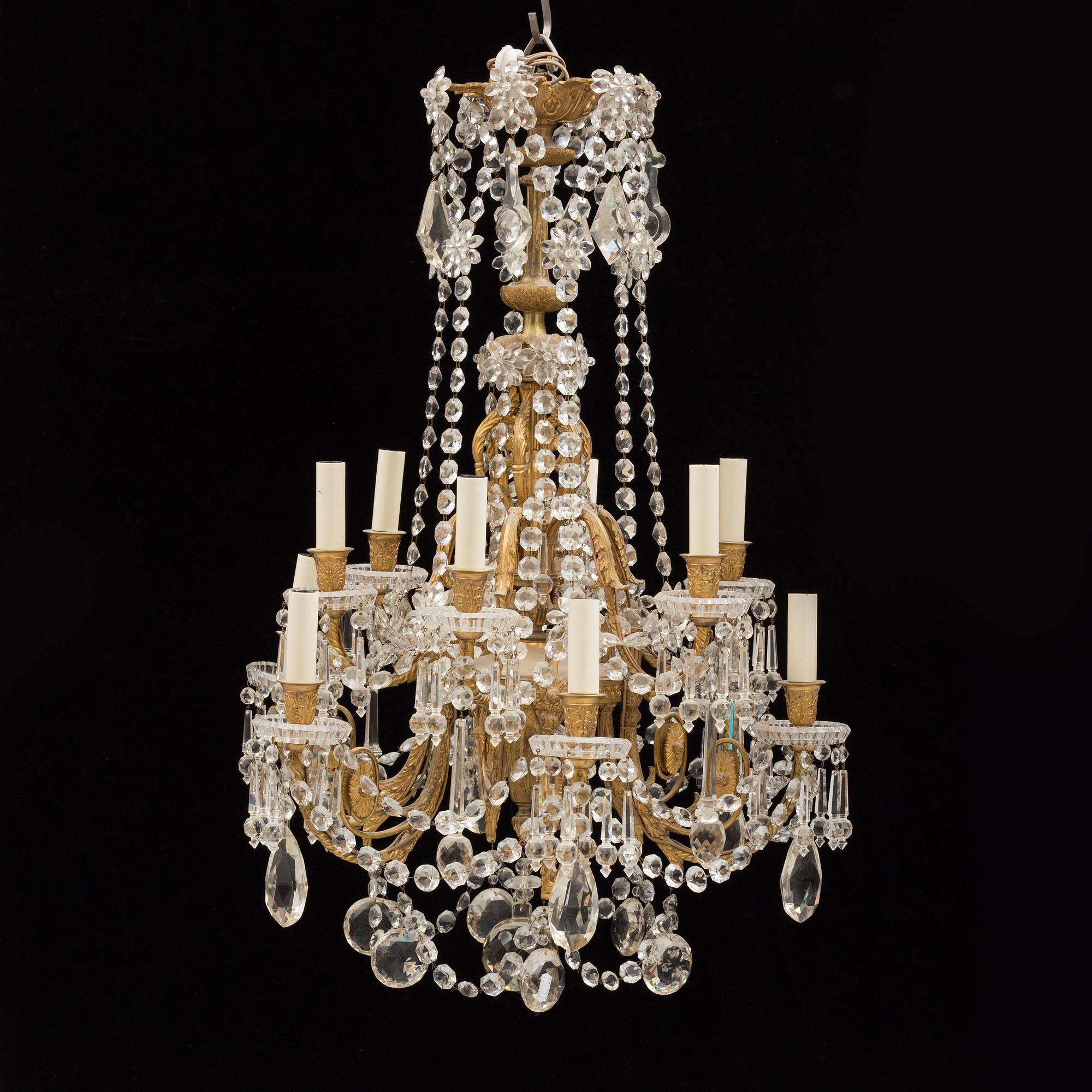 A late 19th century ceiling light.