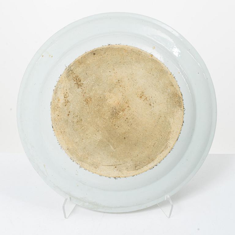 Fat, kompaniporslin. Qing dynastin, Qianlong (1736-95).