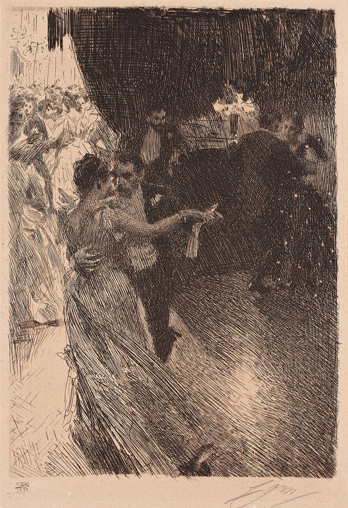 Anders Zorn, "The Waltz" ("La Valse").