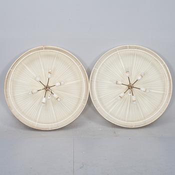 TAKPLAFONDER, ett par, 1900-talets mitt.