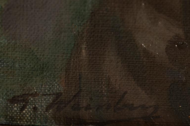 Gunnar Weinberg, portrait of a woman.