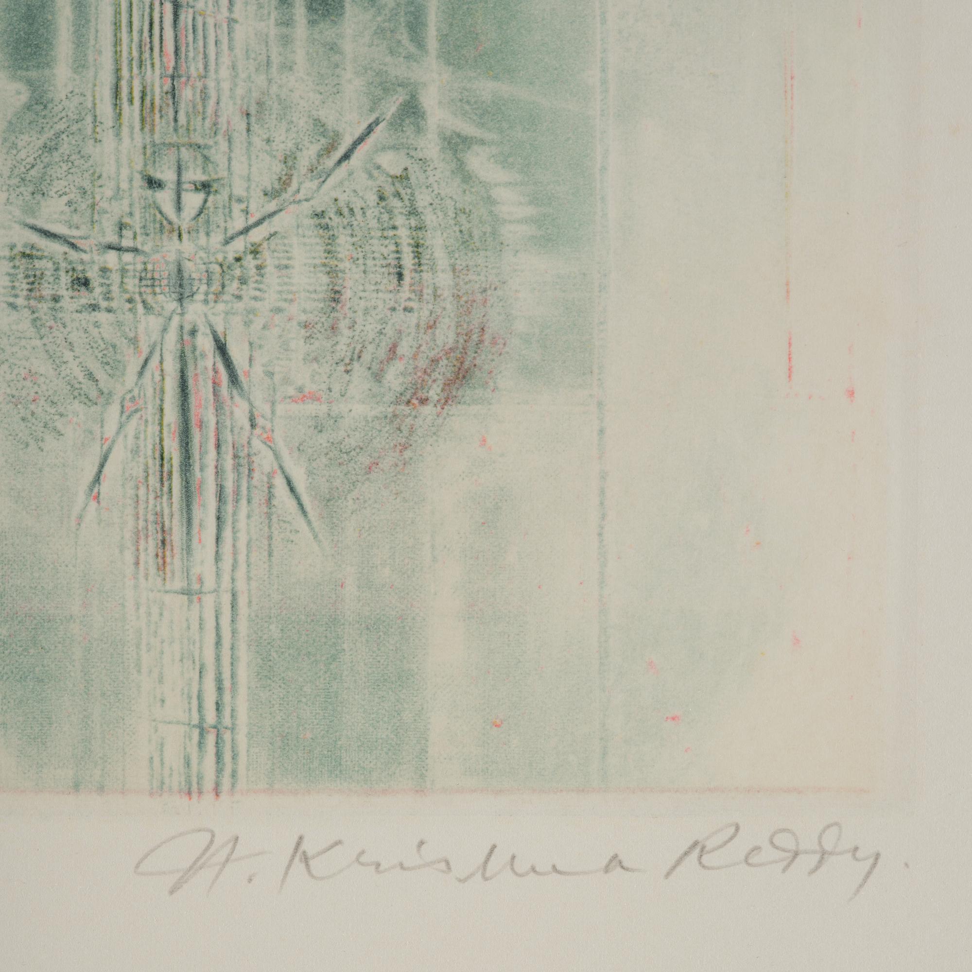 Krishna Reddy, Untitled from: "Hommage aux Prix Nobel" (The Nobel Prize Portfolio).