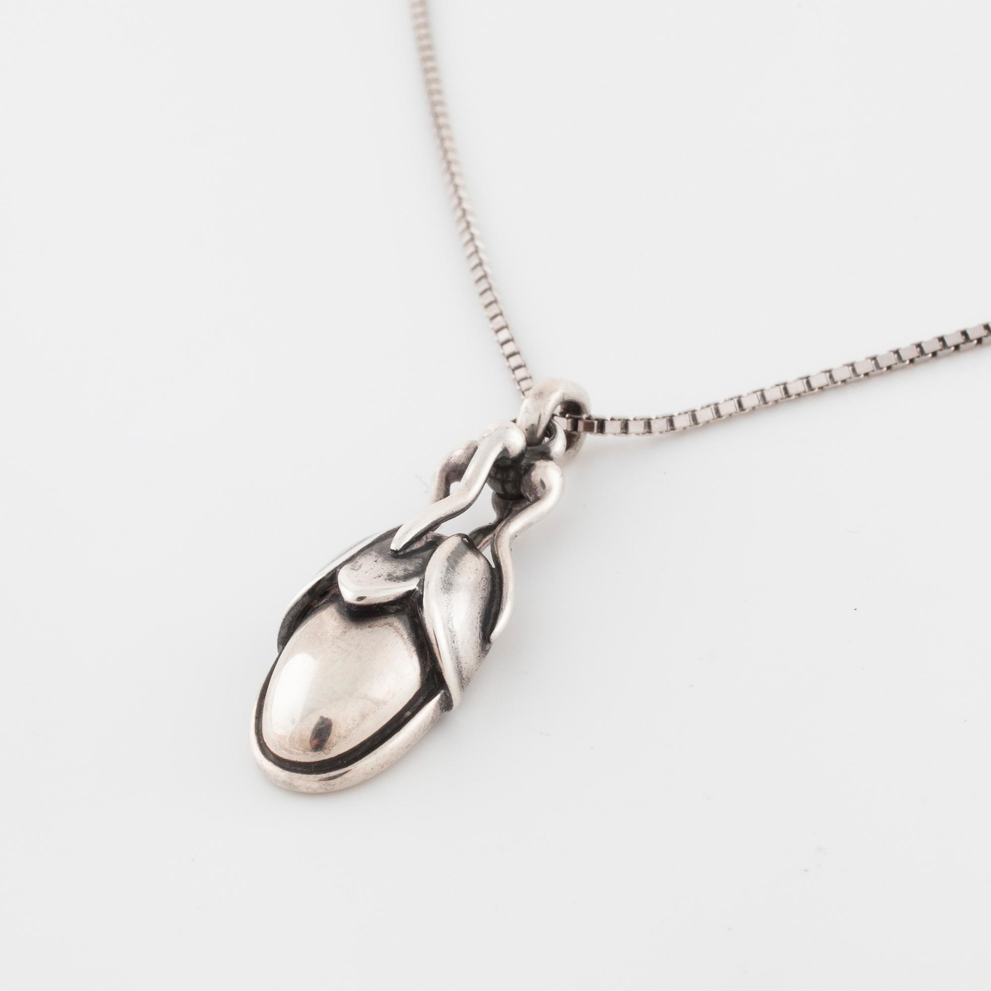 GEORG JENSEN, a pendant.