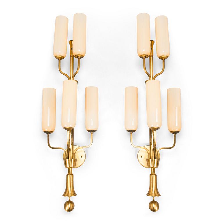 Paavo Tynell, a pair of 1940's wall lights for Taito.