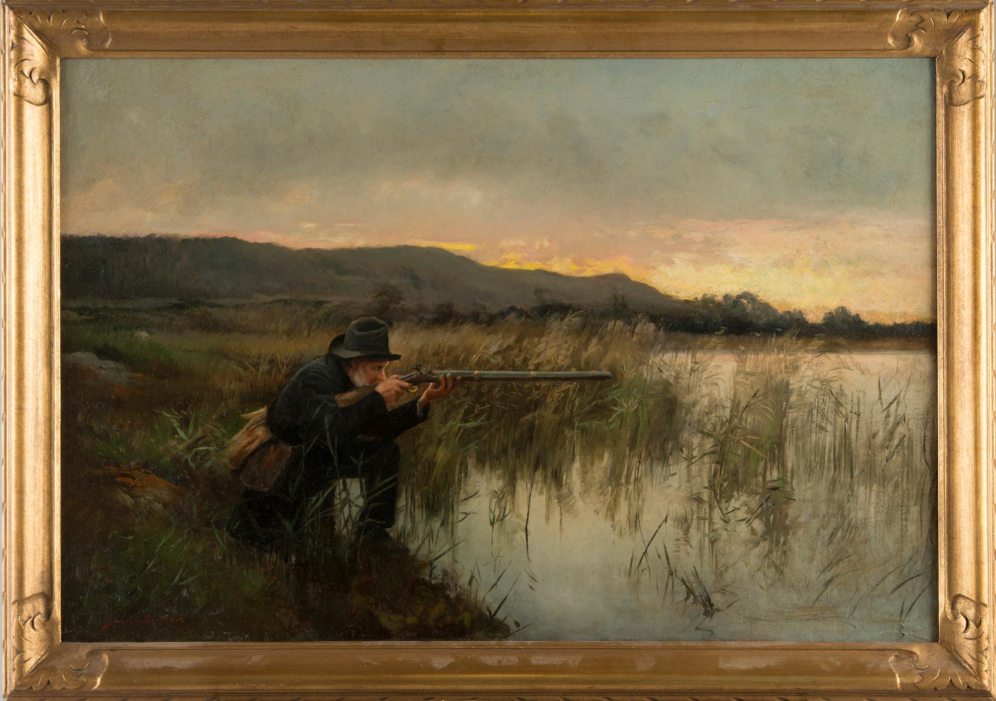 Severin Nilson, Jägare.