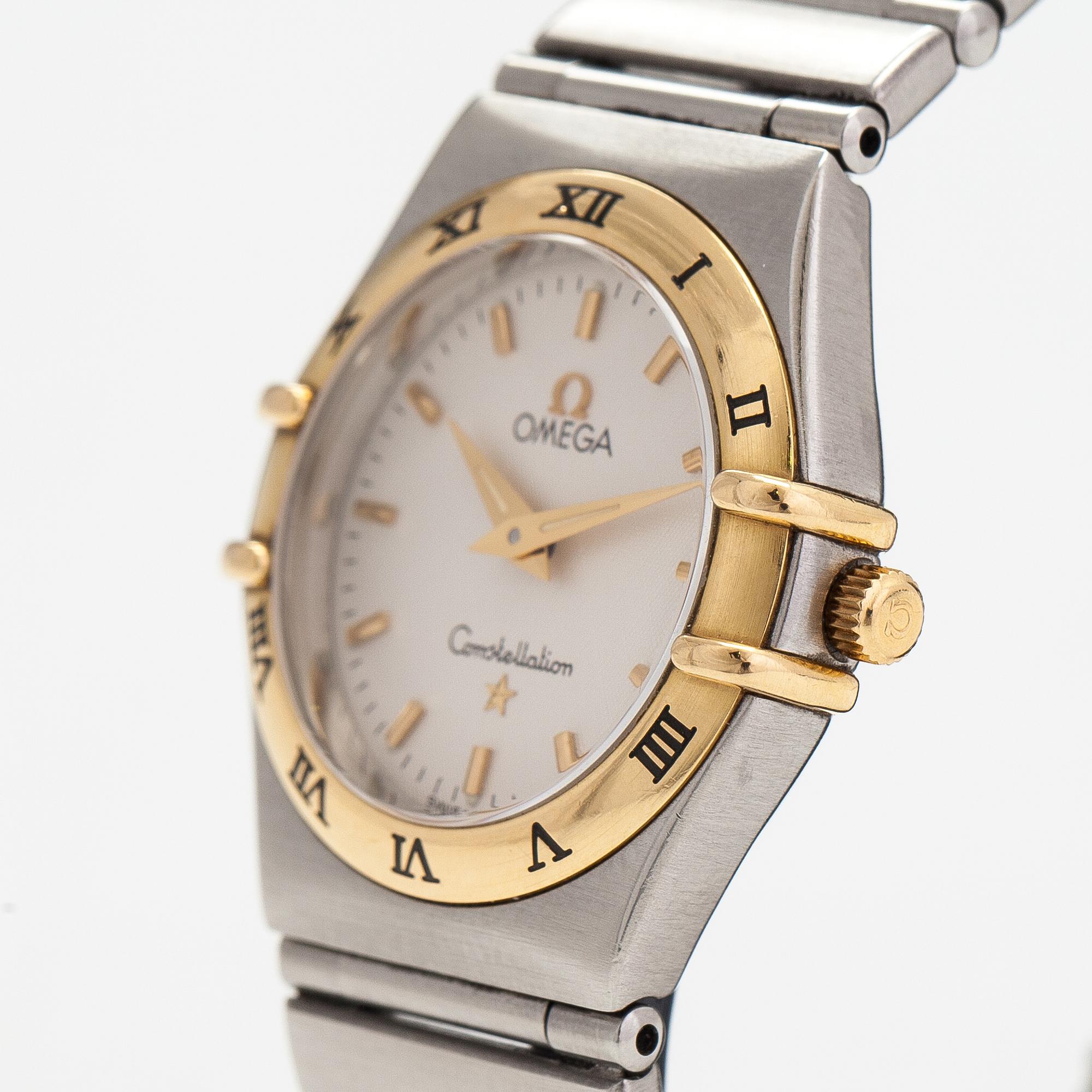 Omega, Constellation, armbandsur, 25 mm.