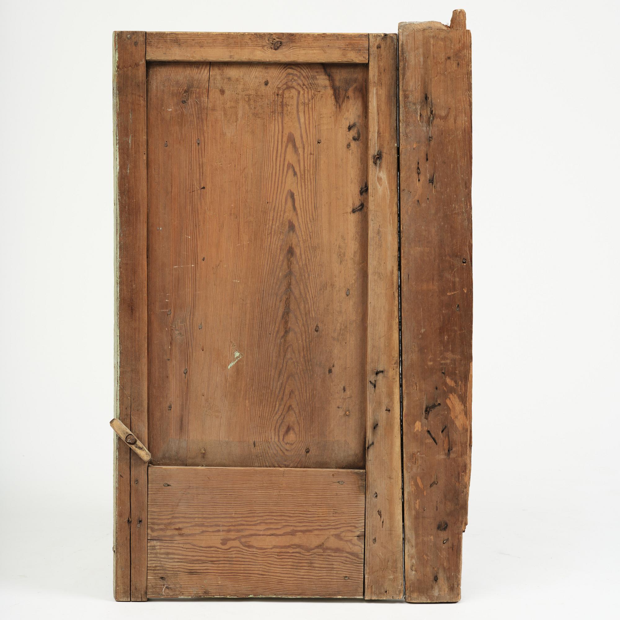A Swedish baroque cabinet door, later part 17th century,´.