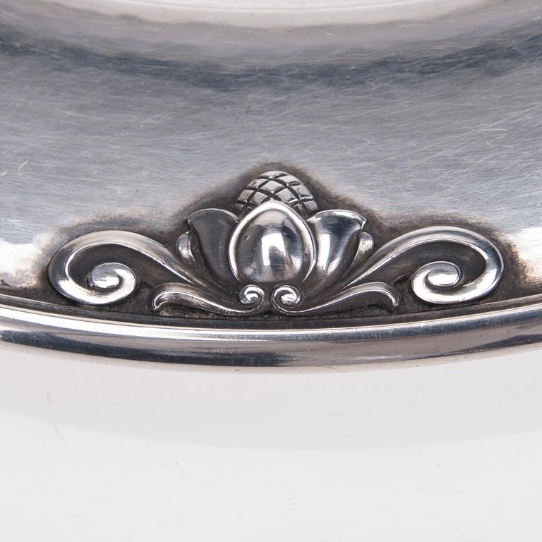 FAT, sterlingsilver, Georg Jensen, stämplad RJ, Danmark. Vikt 699 g.