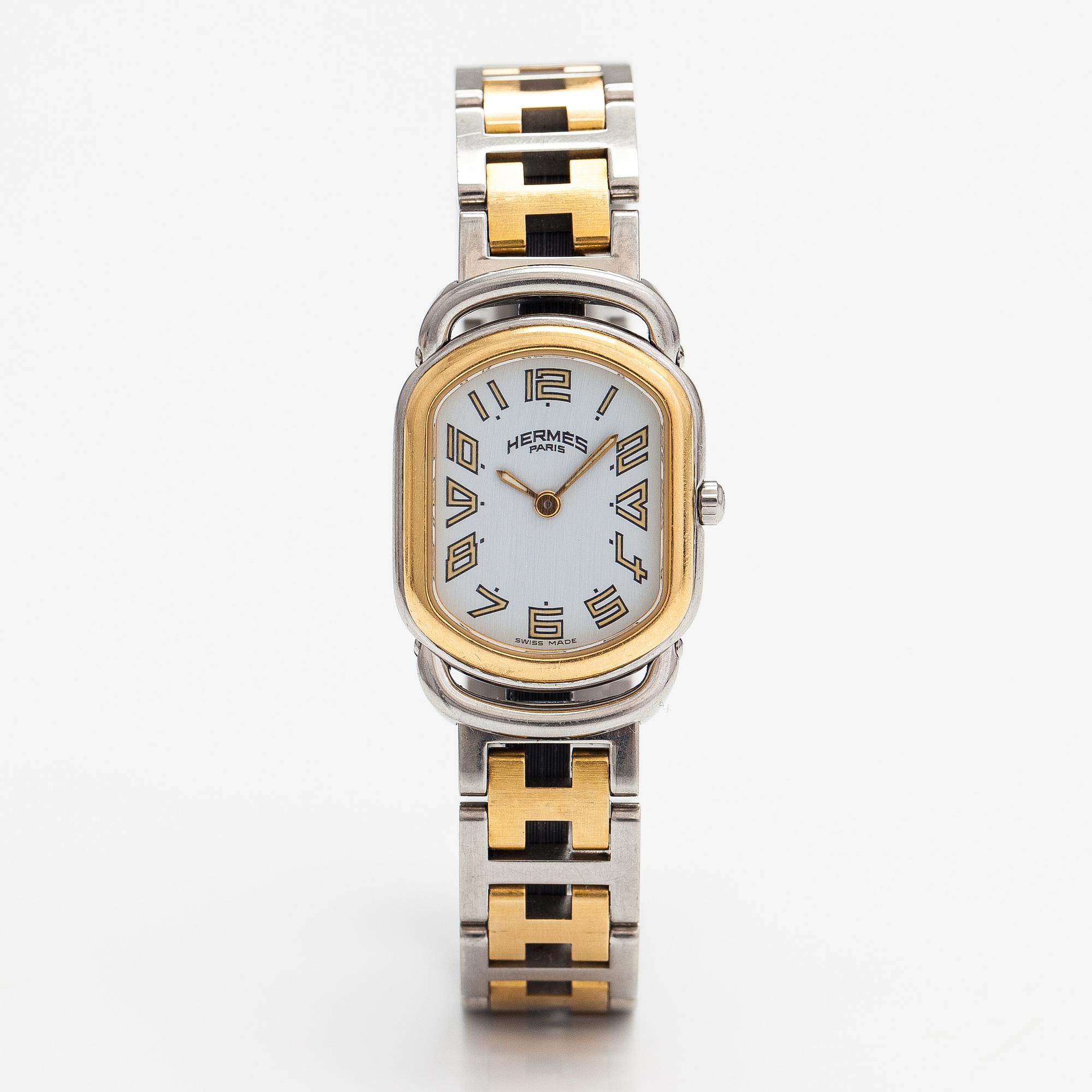 Hermes, Rallye, wristwatch, 20 mm.